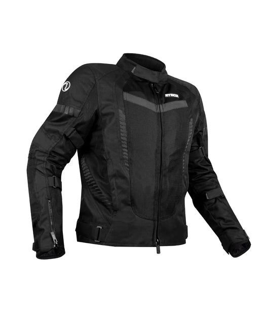 Rynox Tornado Pro 4 Jacket - Ce Certified Class A All Black
