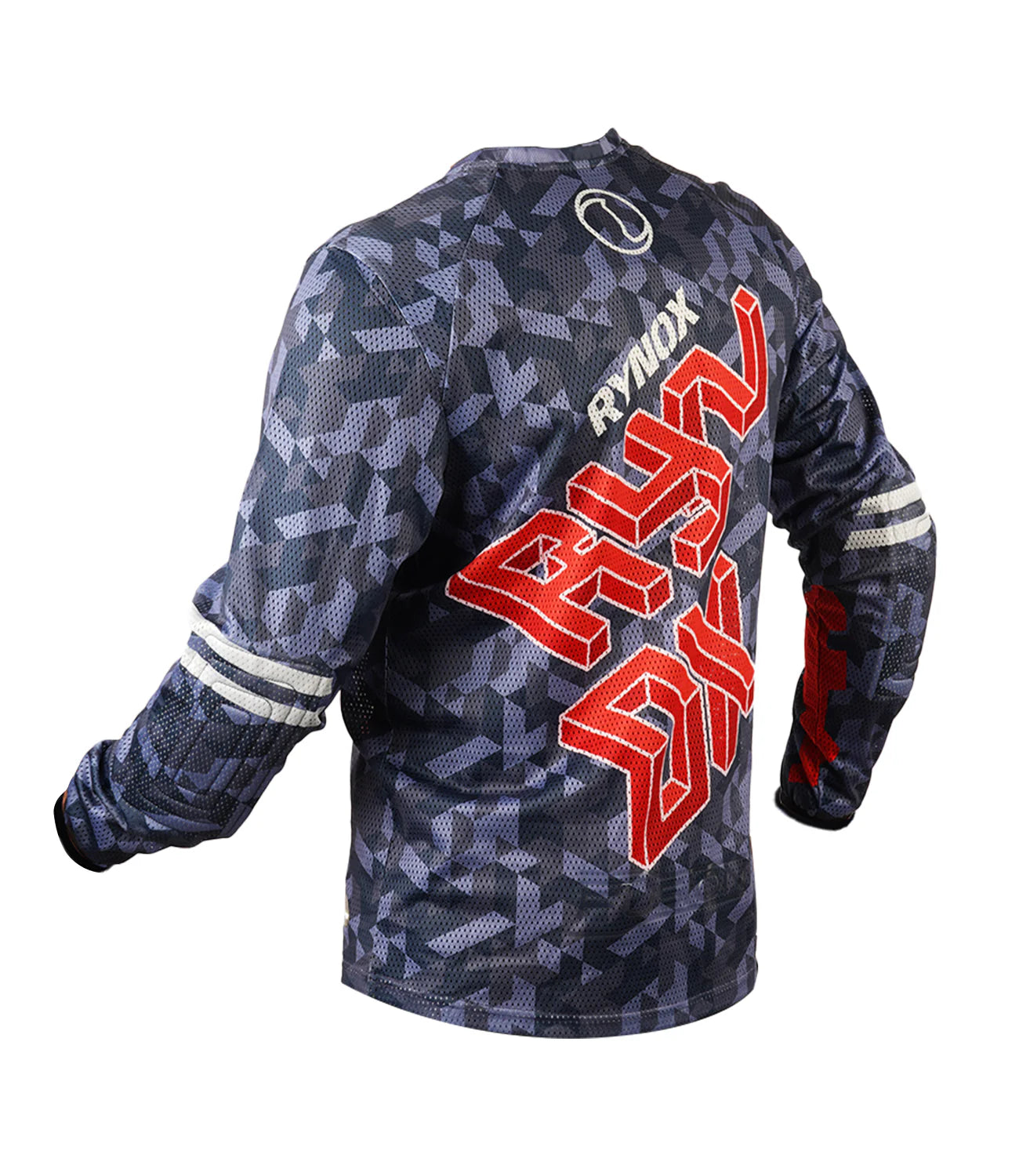 Rynox Fusion Neo Offroad Cyber Red Jersey