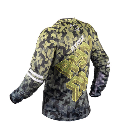 Rynox Fusion Neo Offroad Camo Green Jersey