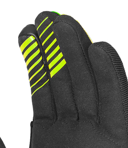 Rynox Helium GT 2 Black-Hi Viz Green Gloves