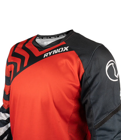 Rynox Ripple Pro Offroad Jersey Infrared
