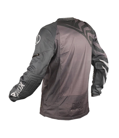 Rynox Ripple Pro Offroad Jersey Xray Black