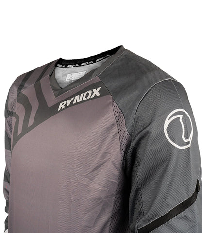 Rynox Ripple Pro Offroad Jersey Xray Black