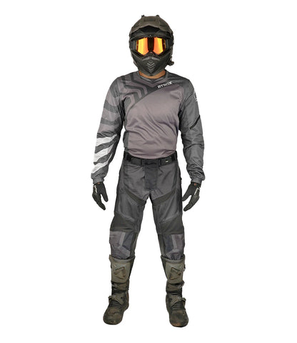Rynox Ripple Pro Offroad Jersey Xray Black