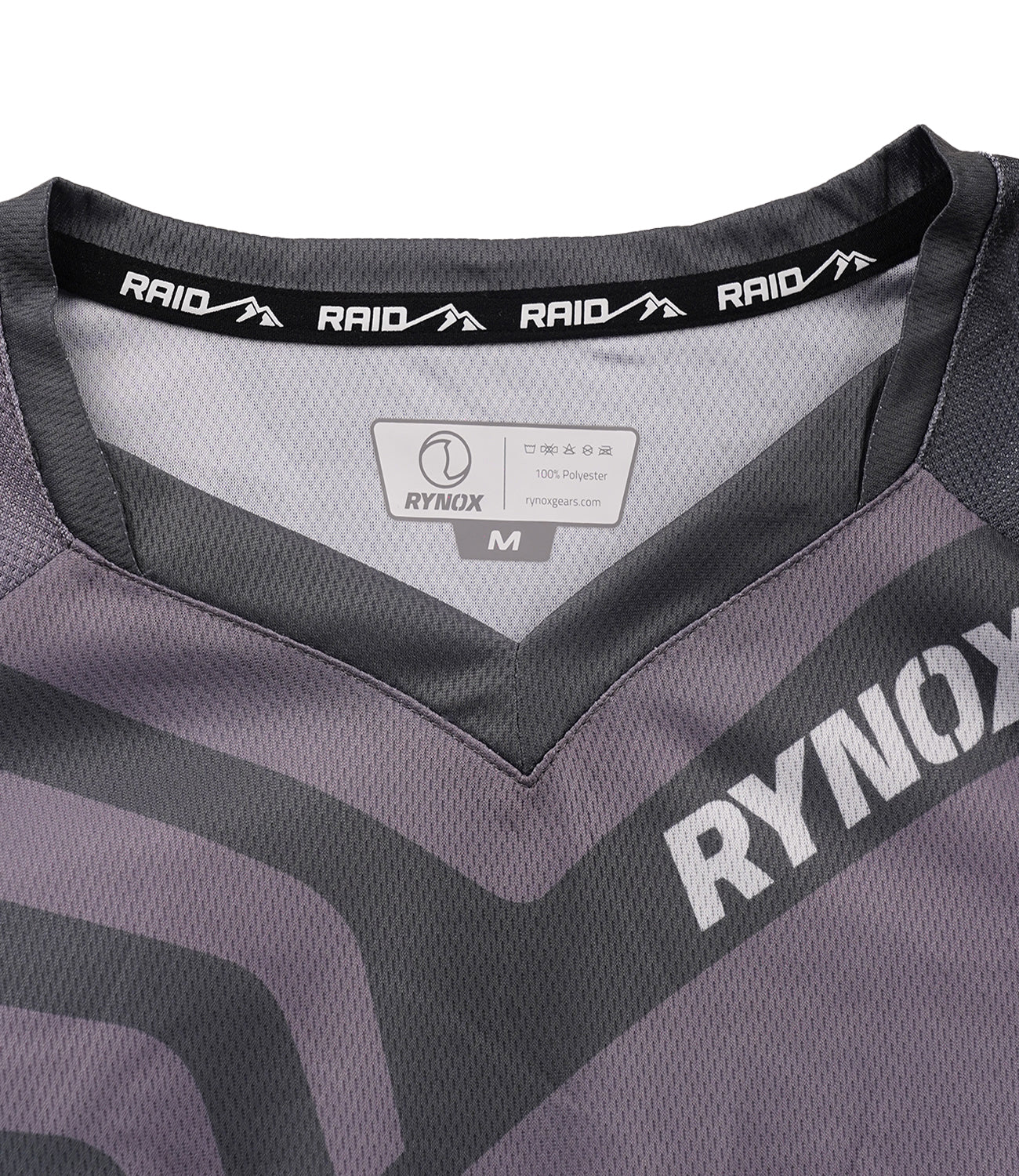 Rynox Ripple Pro Offroad Jersey Xray Black