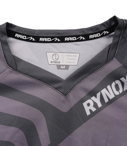 Rynox Ripple Pro Offroad Jersey Xray Black