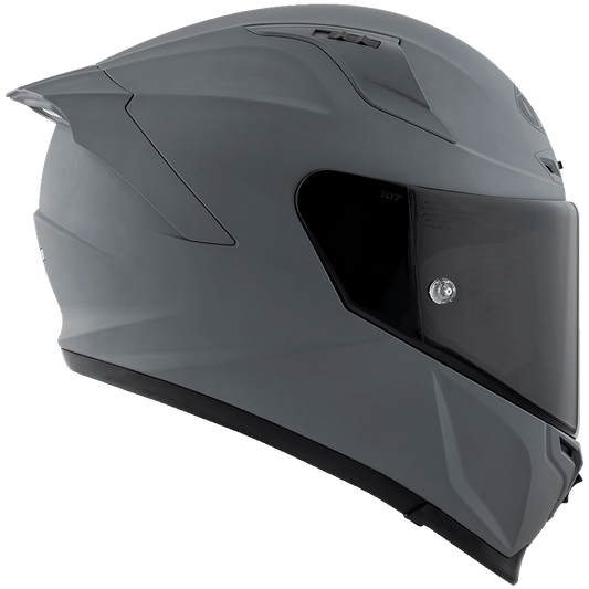 KYT Striker Plain GRL Matt Grey Helmet - AH Helmets