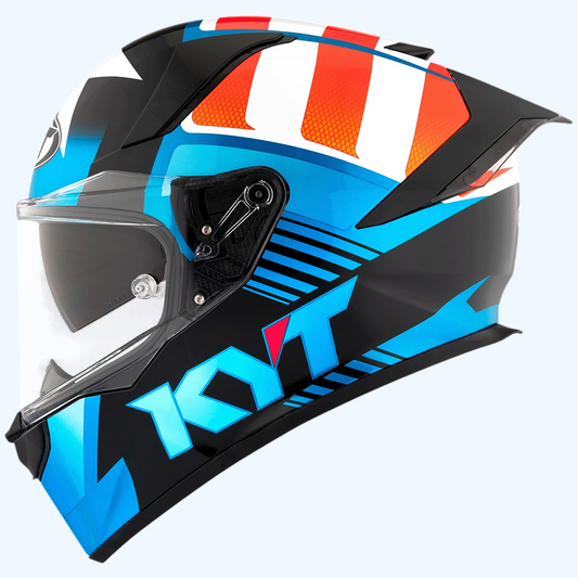 KYT R2R Pro Gloss Straight Helmet