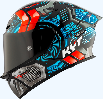 KYT TT Revo Gloss Synchrotron Helmet