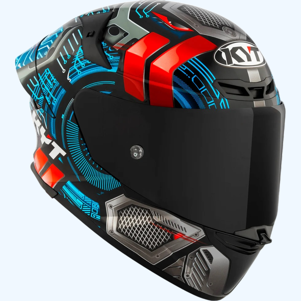 KYT TT Revo Gloss Synchrotron Helmet