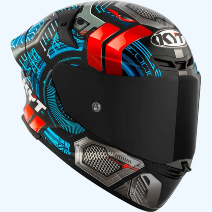 KYT TT Revo Gloss Synchrotron Helmet