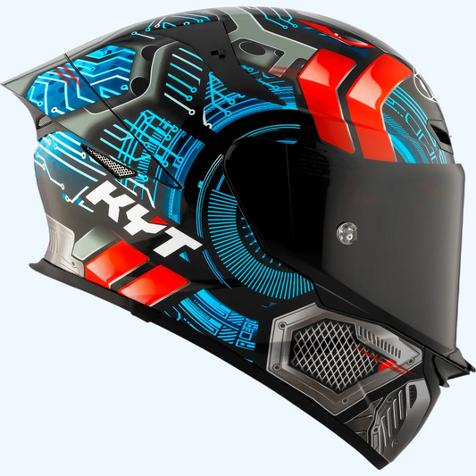 KYT TT Revo Gloss Synchrotron Helmet