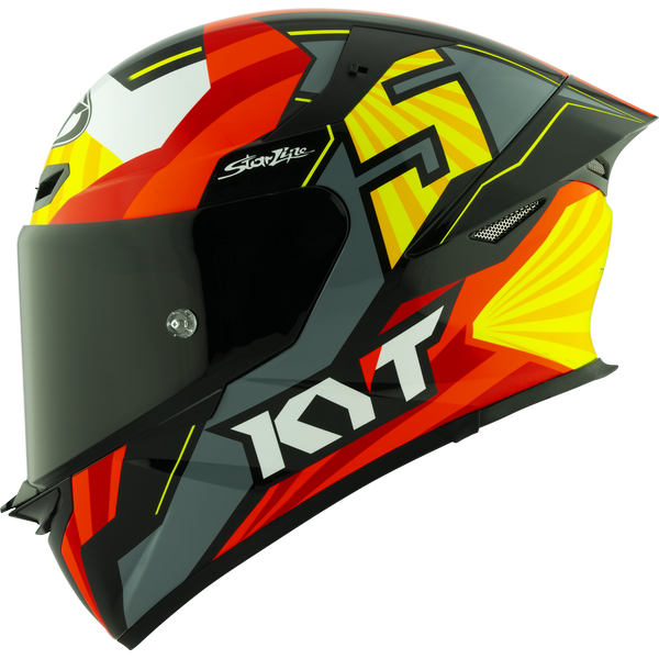 KYT TT Revo Flux JAUME MESIA REPLICA Gloss Helmet
