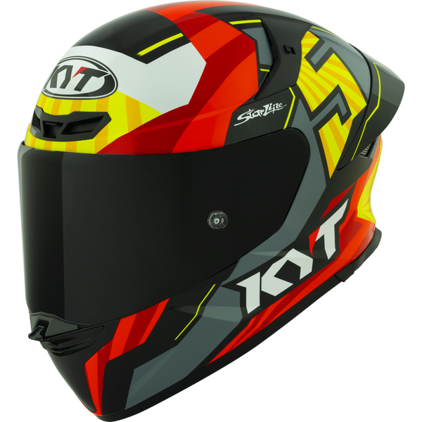 KYT TT Revo Flux JAUME MESIA REPLICA Gloss Helmet