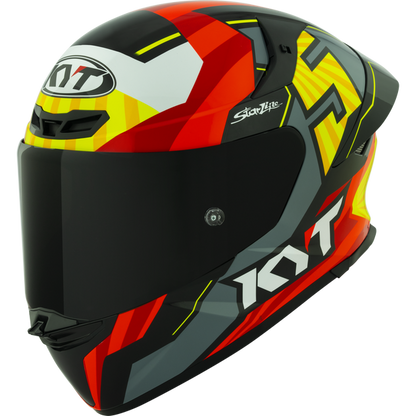 KYT TT Revo Flux JAUME MESIA REPLICA Gloss Helmet