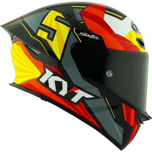 KYT TT Revo Flux Gloss Helmet