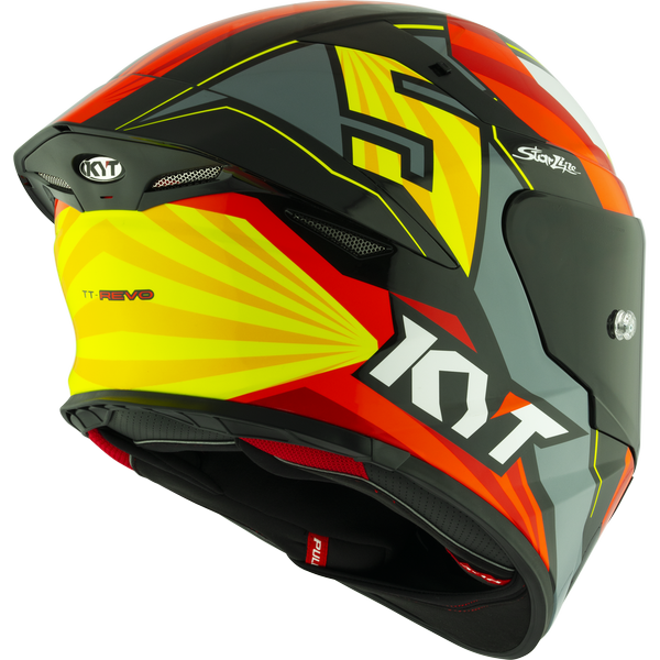 KYT TT Revo Flux JAUME MESIA REPLICA Gloss Helmet