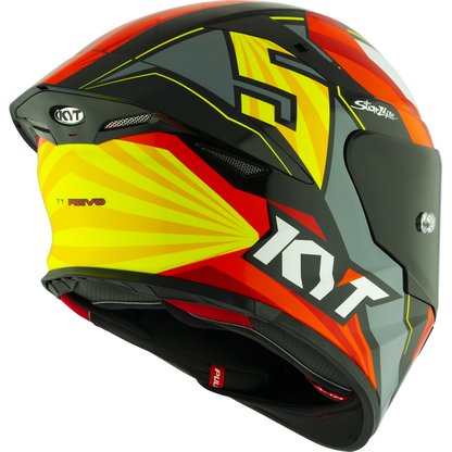 KYT TT Revo Flux JAUME MESIA REPLICA Gloss Helmet