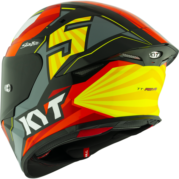KYT TT Revo Flux JAUME MESIA REPLICA Gloss Helmet