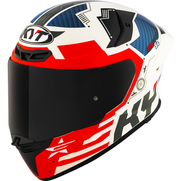 KYT TT Revo Fuselage Red Helmet