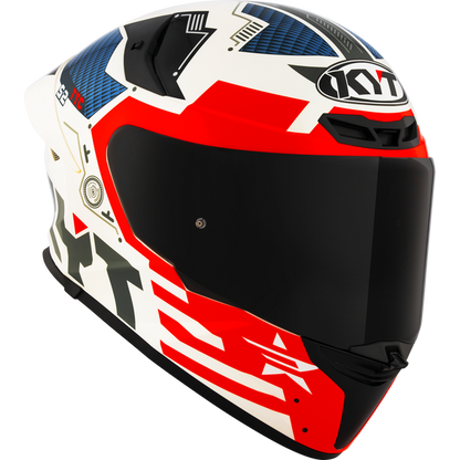 KYT TT Revo Fuselage Red Helmet