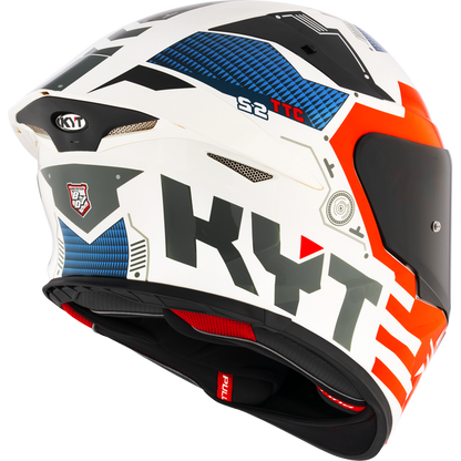 KYT TT Revo Fuselage Red Helmet