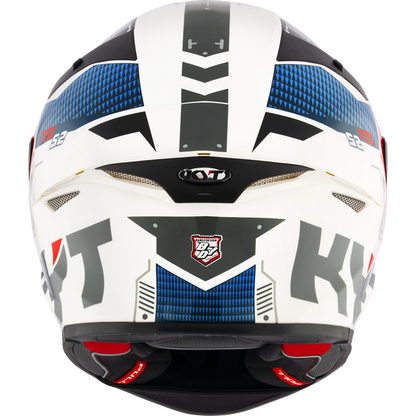 KYT TT Revo Fuselage Red Helmet