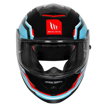 MT Thunder3 Pro Blaze Gloss Blue Helmet