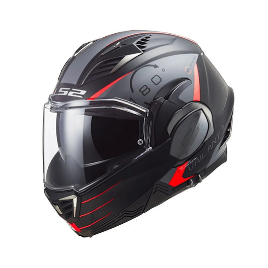 LS2 FF900 Valiant II Codex Matt Black Titanium Helmet