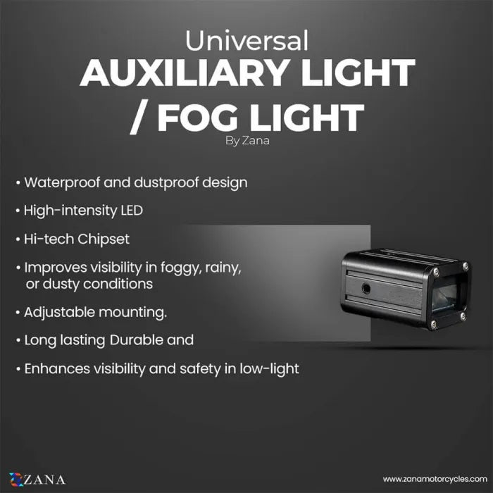 ZANA UNIVERSAL LED FOG LIGHT (ZFL-15)