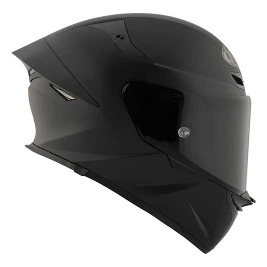 KYT TT Revo Plain Black Matt Helmet
