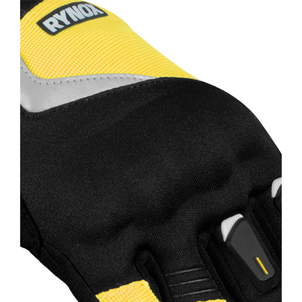 Rynox Helium GT Black Yellow Gloves