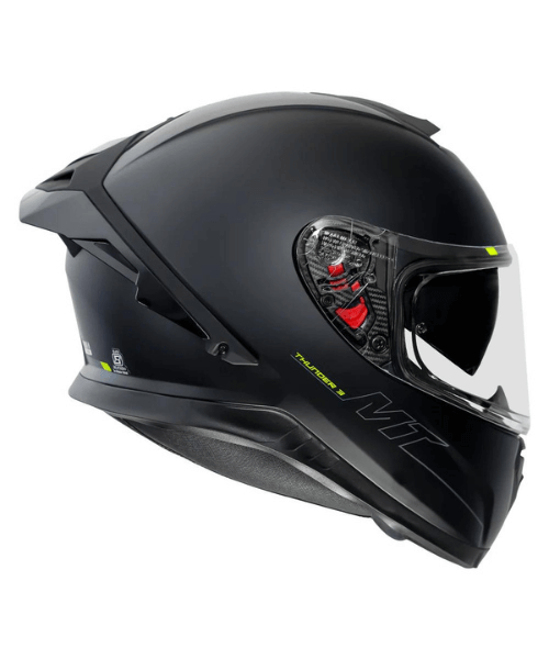 MT Thunder3 Pro Solid MATT Black Helmet