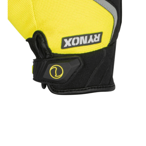 Rynox Helium GT Black Yellow Gloves