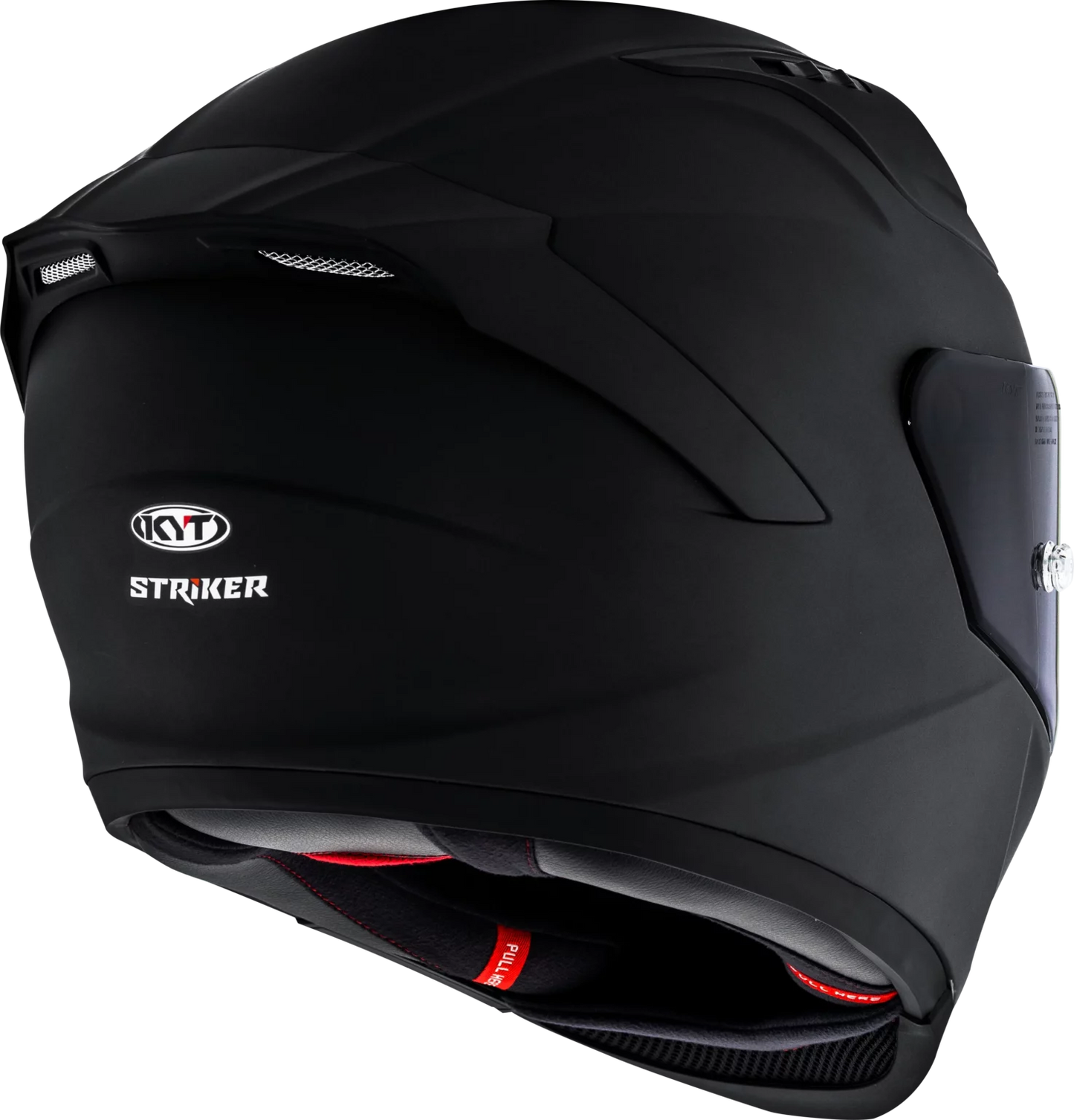 KYT Striker 2V Plain MATT Black Helmet