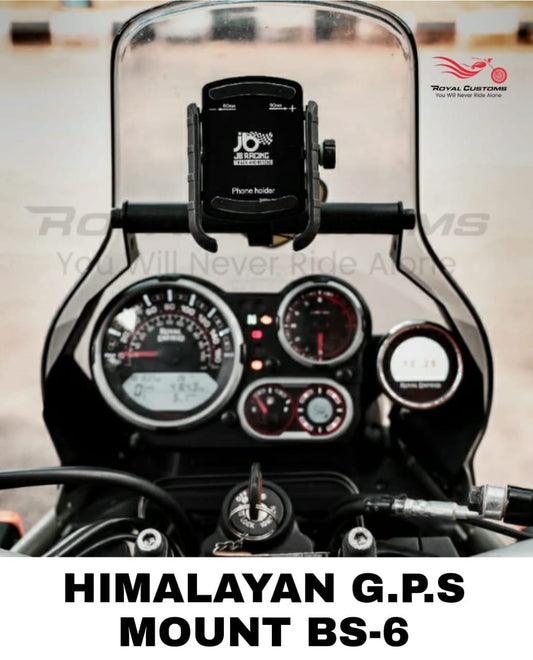 Royal Customs GPS Mount for Himalayan BS4/BS6