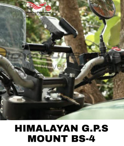 Royal Customs GPS Mount for Himalayan BS4/BS6