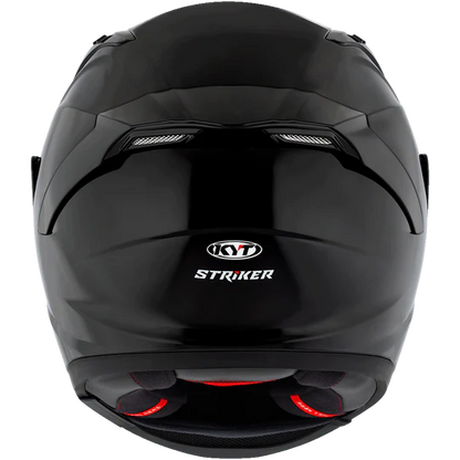 KYT Striker 2V Plain Gloss Black Helmet