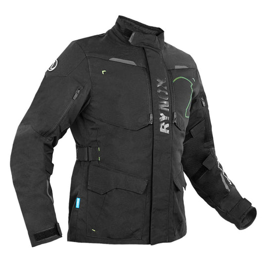 Rynox Advento Pro Black Hi-viz green Jacket
