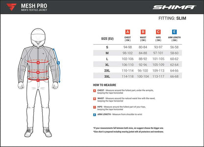 Shima Jet Mesh Jacket Black